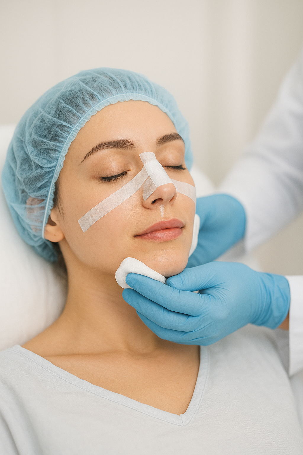 Cuidados post-operatorios en cirugía facial